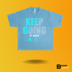 Keep going it gets easier T-shirt - Image 5