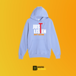 Just listen don't lecture Hoodie Black – Black - Image 7