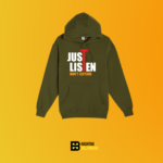 Just listen don't lecture Hoodie Black – Black - Image 8