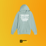 The odds are meaningless when your taking action Hoodie Black – Black - Image 8