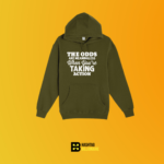 The odds are meaningless when your taking action Hoodie Black – Black - Image 7