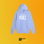 I'm not mad, I'm just at peace Hoodie Black – Black - Image 7