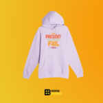 The present will never fail you Hoodie Black – Black - Image 6