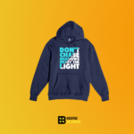 Don't chase shadows, enjoy the light Hoodie Black – Black - Image 8