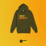 I want empathy not coaching Hoodie Black – Black - Image 8