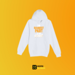 The hardest part is the start Hoodie Black – Black - Image 2