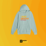 I want empathy not coaching Hoodie Black – Black - Image 3