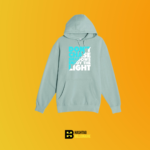 Don't chase shadows, enjoy the light Hoodie Black – Black - Image 3