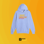 I want empathy not coaching Hoodie Black – Black - Image 7