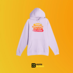 Your support not your solutions Hoodie Black – Black - Image 5