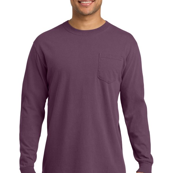 COMFORT COLORS Heavyweight Ring Spun Long Sleeve Pocket Tee