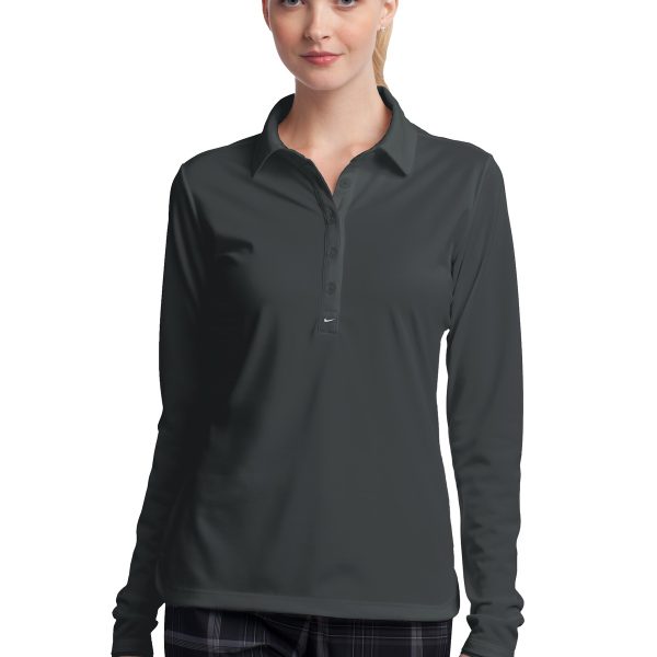 Nike Women's Long Sleeve Dri-FIT Stretch Tech Polo
