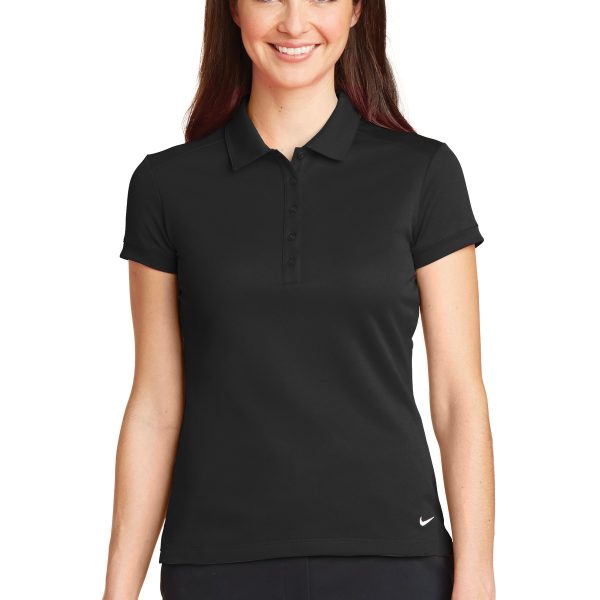 Nike Women's Dri-FIT Solid Icon Pique Modern Fit Polo