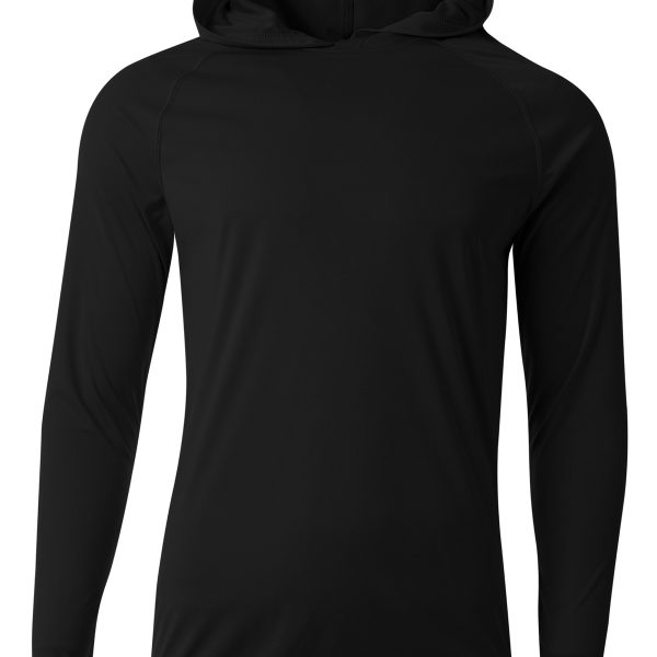 A4 Cooling Performance Long Sleeve Hooded Tee A4N3409