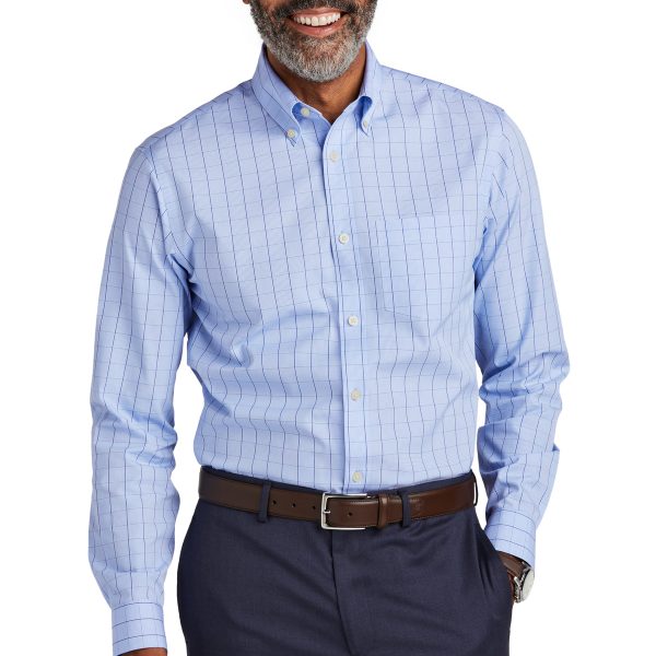 Brooks Brothers Wrinkle-Free Stretch Patterned Shirt BB18008