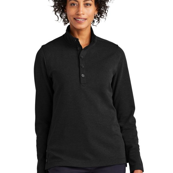 Brooks Brothers Women's Mid-Layer Stretch 1/2-Button BB18203