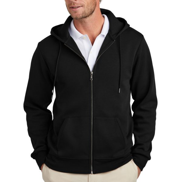 Brooks Brothers Double-Knit Full-Zip Hoodie BB18208