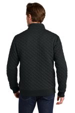 Brooks Brothers Diamond Quilt 1/4-Zip BB18212 - Image 2