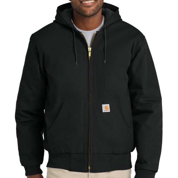 Carhartt Quilted-Flanne-Lined Duck Active Jac