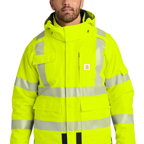 Carhartt ANSI 107 Class 3 Waterproof Heavyweight Insulated Jacket CT106694