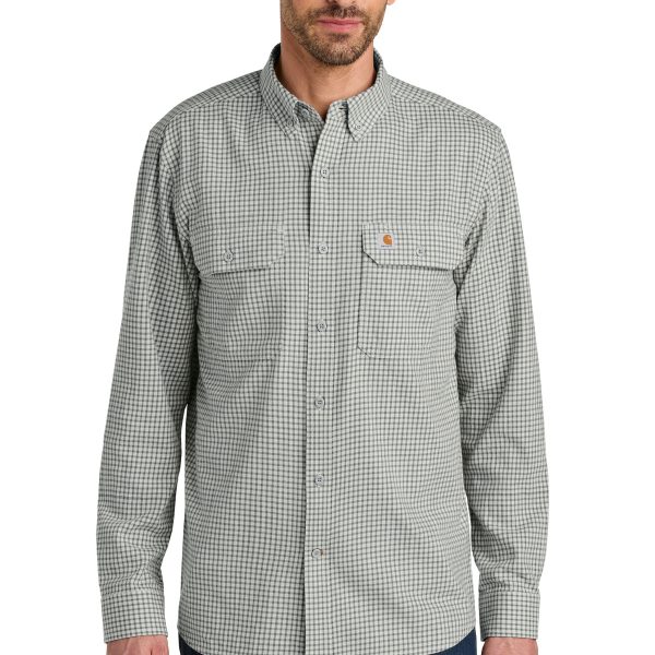 Carhartt Rugged Flex Plaid Long Sleeve Shirt CT107109