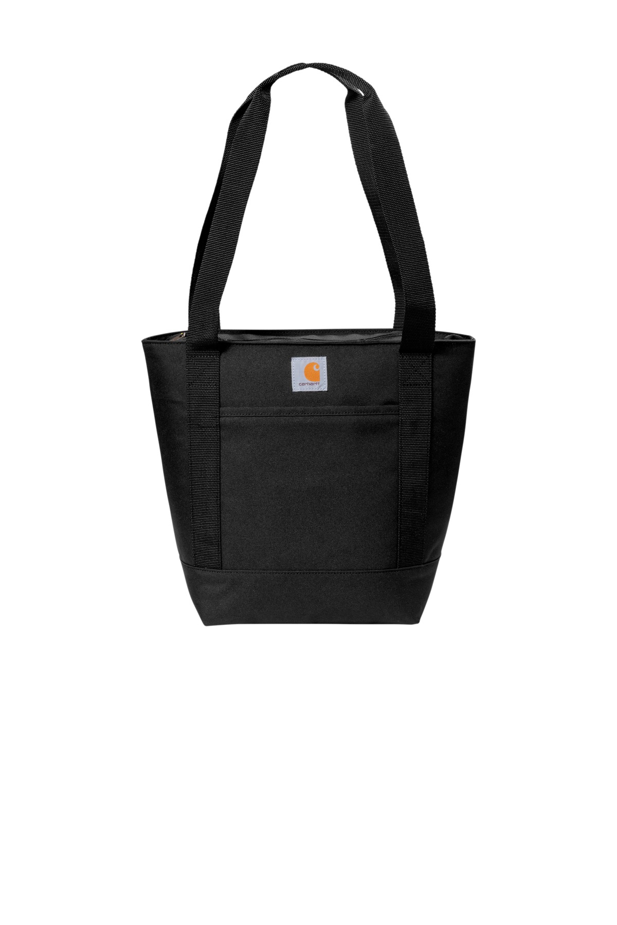 CT89101701_black_flat_front.jpg Carhartt Tote 18-Can Cooler - Image 1
