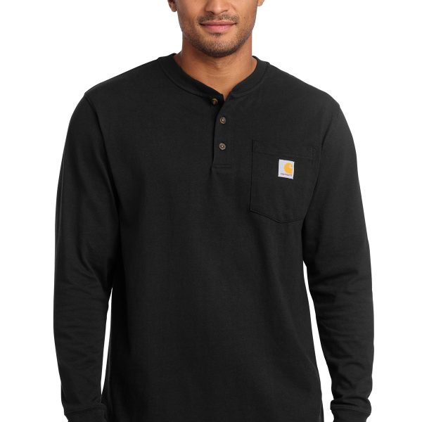 Carhartt Long Sleeve Henley T-Shirt CTK128
