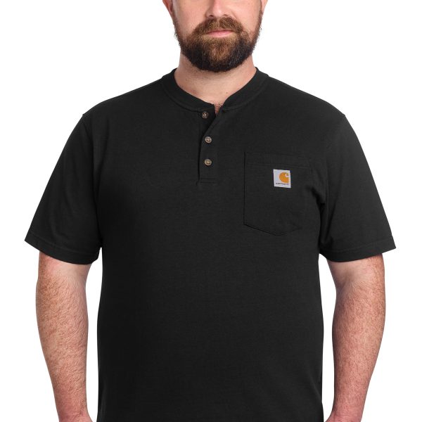 Carhartt Short Sleeve Henley T-Shirt CTK84