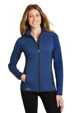 Eddie Bauer Women's Full-Zip Heather Stretch Fleece Jacket