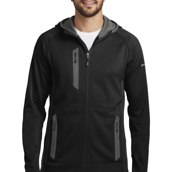 Eddie Bauer Sport Hooded Full-Zip Fleece Jacket