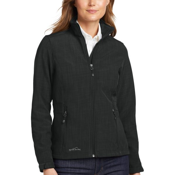 Eddie Bauer Women's Shaded Crosshatch Soft Shell Jacket