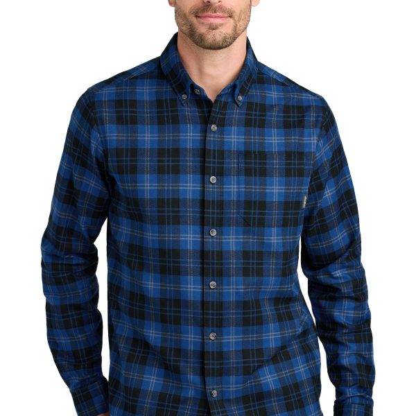 Eddie Bauer Long Sleeve Favorite Flannel Plaid Shirt EB610