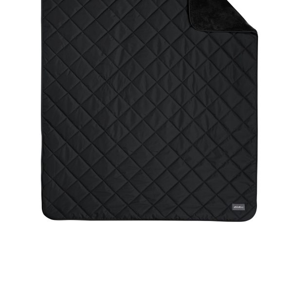 Eddie Bauer Quilted Insulated Fleece Blanket EB751