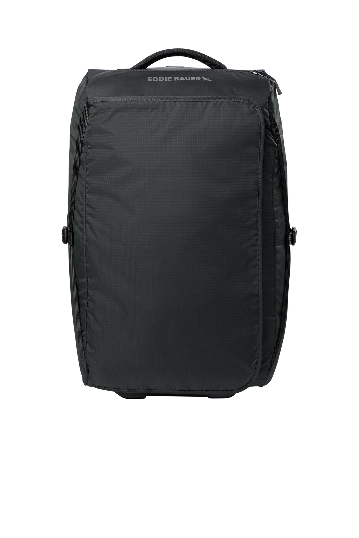 EB902_black_bag_front.jpg Eddie Bauer Excursion Roller Duffel EB902 - Image 1