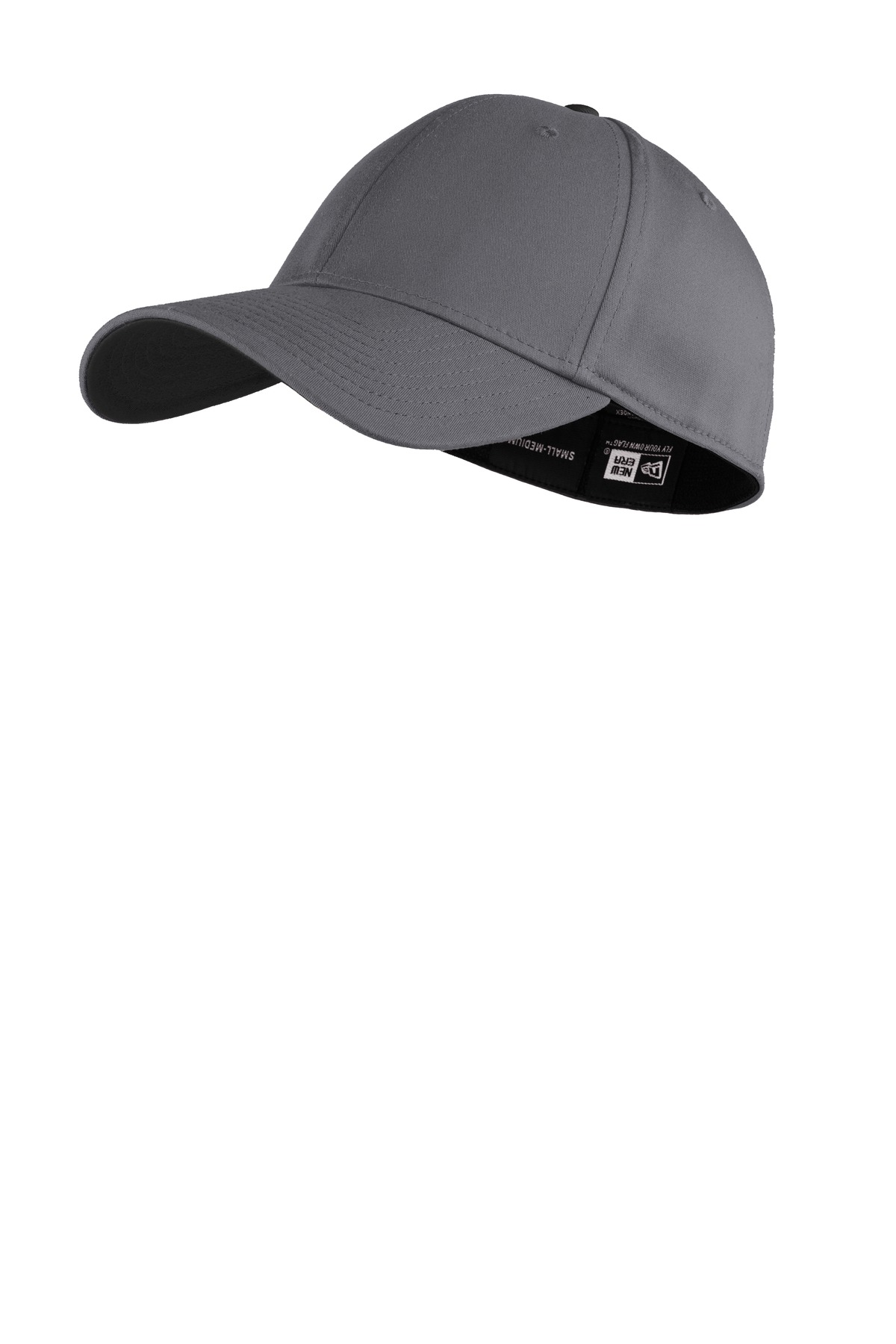 NE1100_greyblack_front_GA17.jpg New Era Interception Cap - Image 1