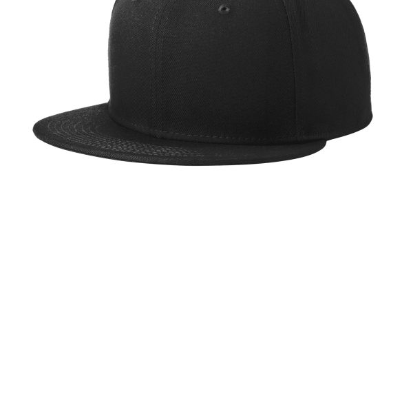 New Era Standard Fit Flat Bill Snapback Cap NE4020