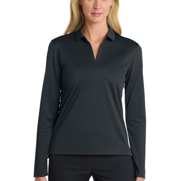 Nike Women's Dri-FIT Micro Pique 2.0 Long Sleeve Polo NKDC2105