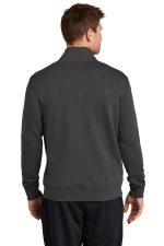 Nike Club Fleece Sleeve Swoosh 1/2-Zip NKDX6718 - Image 2