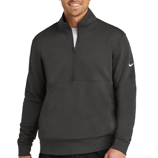Nike Club Fleece Sleeve Swoosh 1/2-Zip NKDX6718