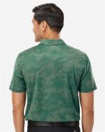 Adidas Men's Heathered Mélange Polo - Image 2