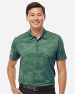 Adidas Men's Heathered Mélange Polo