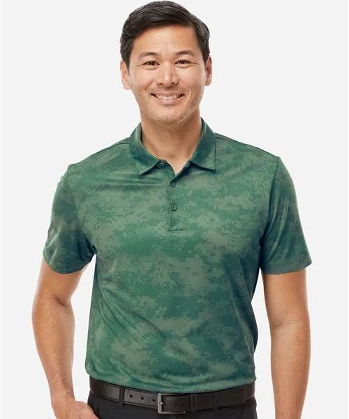 Adidas Men's Heathered Mélange Polo