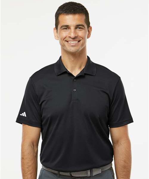 Adidas Men's Performance Piqué Polo +3