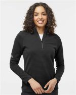 Adidas Men’s Spacer Quarter‑Zip Pullover