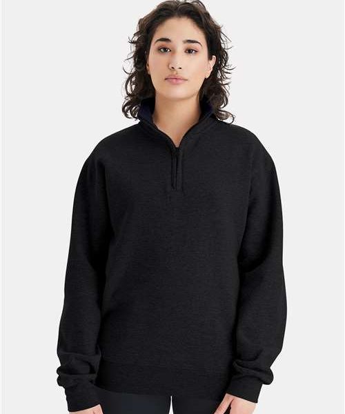 Champion Unisex Powerblend® Quarter-Zip Pullover