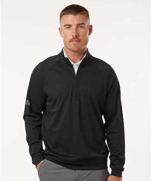 Adidas Men’s Henley Long Sleeve T‑Shirt