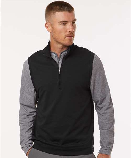 Adidas Men’s Club Quarter‑Zip Pullover