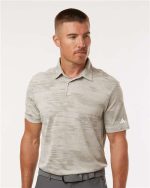 Adidas Men's Ultimate365 Textured Stripe Polo