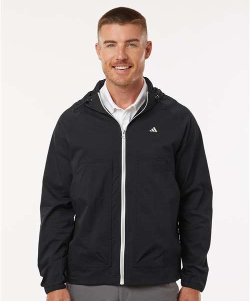 Adidas Men's Go-To Utility Durable Water-Repellant Full-Zip Jacket