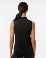 Adidas Women's Ottoman Sleeveless Polo - Image 2